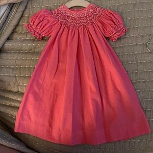 Mom & Me pink a-line dress size 6 months